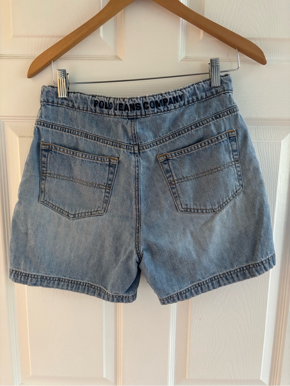 Polo by Ralph Lauren Light Blue Denim Shorts - Picture 4 of 9